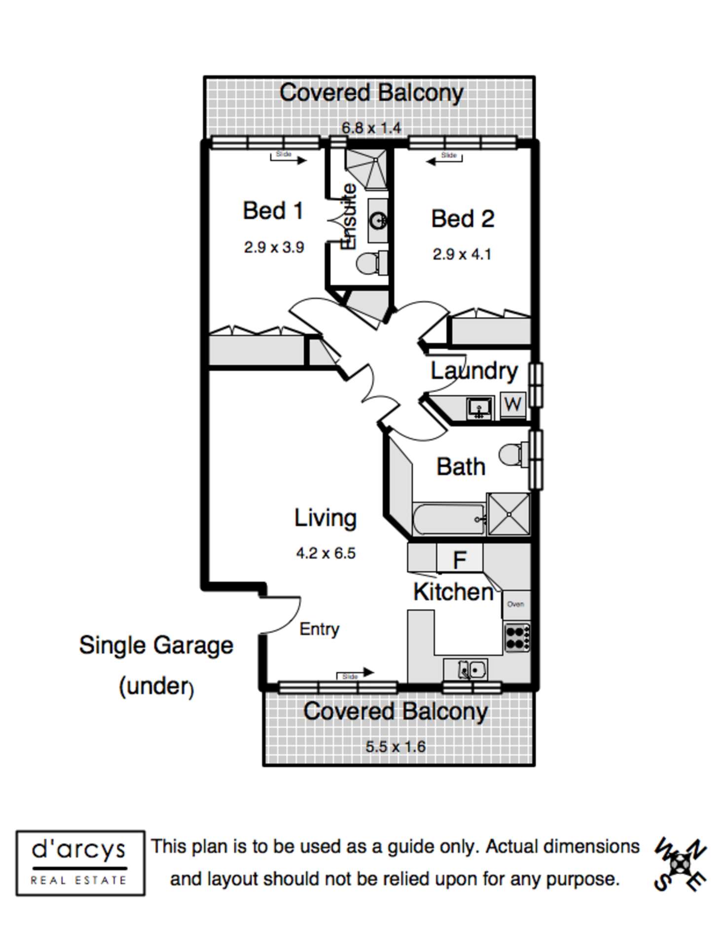 Floorplan of Homely house listing, 9/41 Devoy Street, Ashgrove QLD 4060