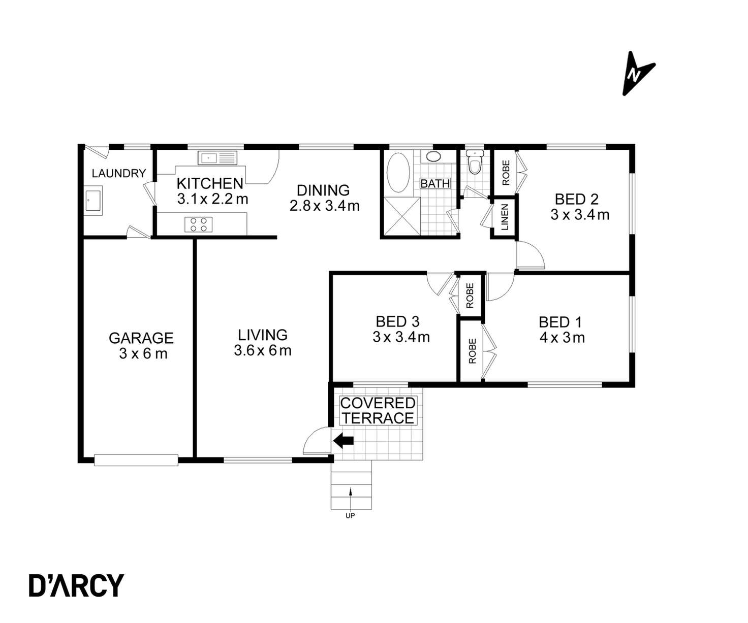 Floorplan of Homely house listing, 19 Laurinda Crescent, Springwood QLD 4127