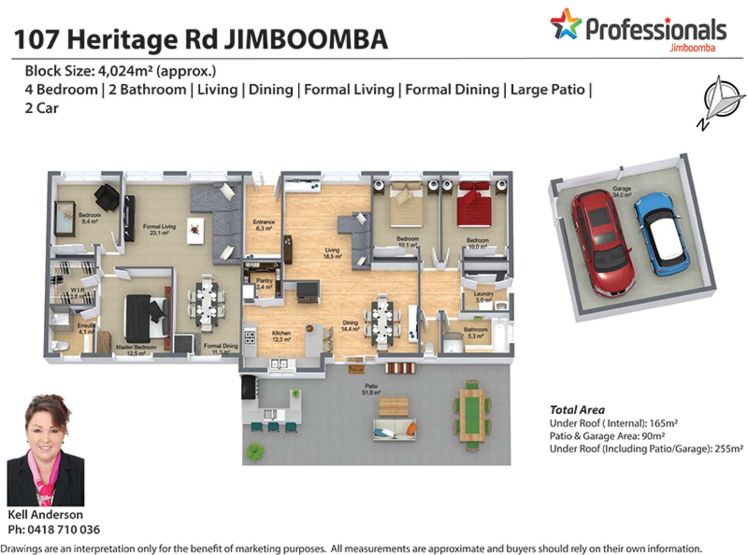 Floorplan of Homely house listing, 107-111 Heritage Road, Jimboomba QLD 4280