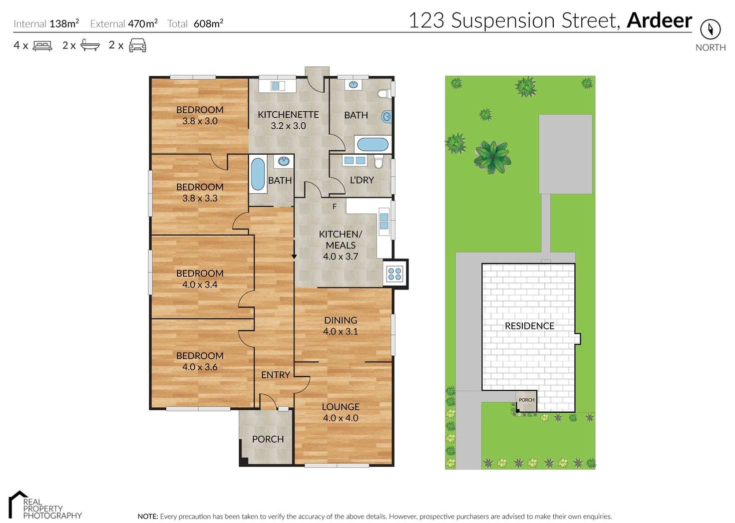 Floorplan of Homely house listing, 123 Suspension Street, Ardeer VIC 3022