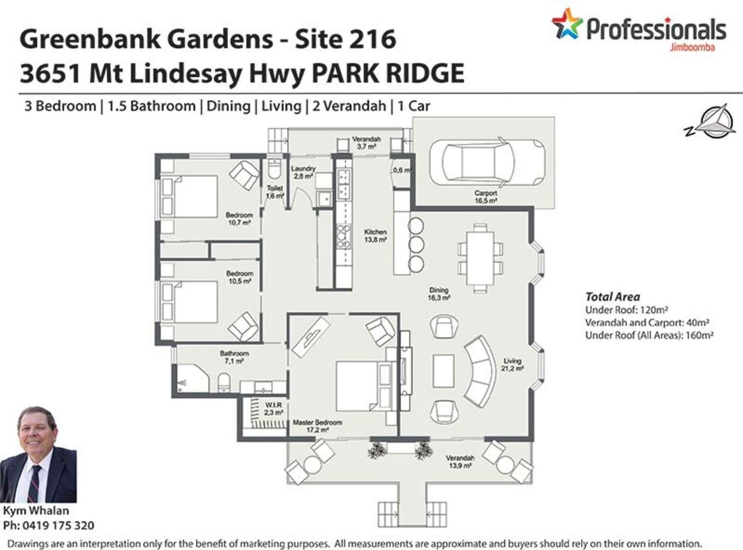 Floorplan of Homely house listing, 216/3651 Mount Lindesay Highway, Park Ridge QLD 4125