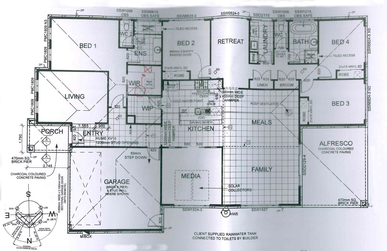 Floorplan of Homely house listing, 6 Gelbray Street, Ascot VIC 3551