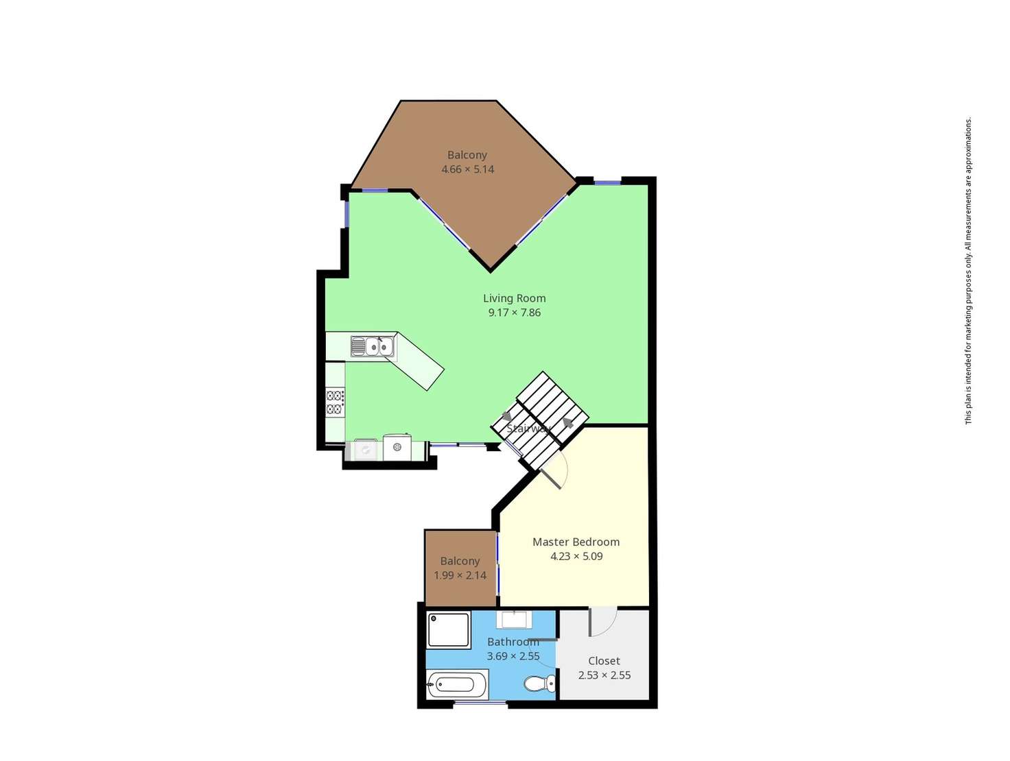 Floorplan of Homely apartment listing, 7/15 Wallaga Lake Road, Bermagui NSW 2546