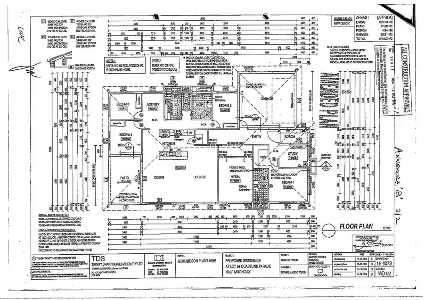 Floorplan of Homely house listing, 48 Coastline Parade, Trinity Beach QLD 4879