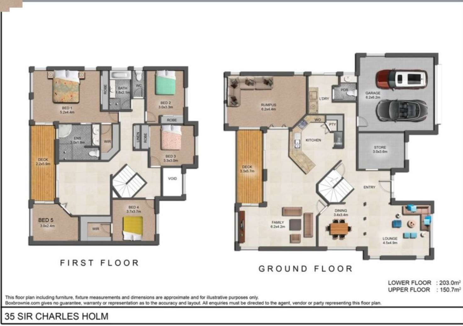 Floorplan of Homely house listing, 35 Sir Charles Holm Drive, Ormeau Hills QLD 4208