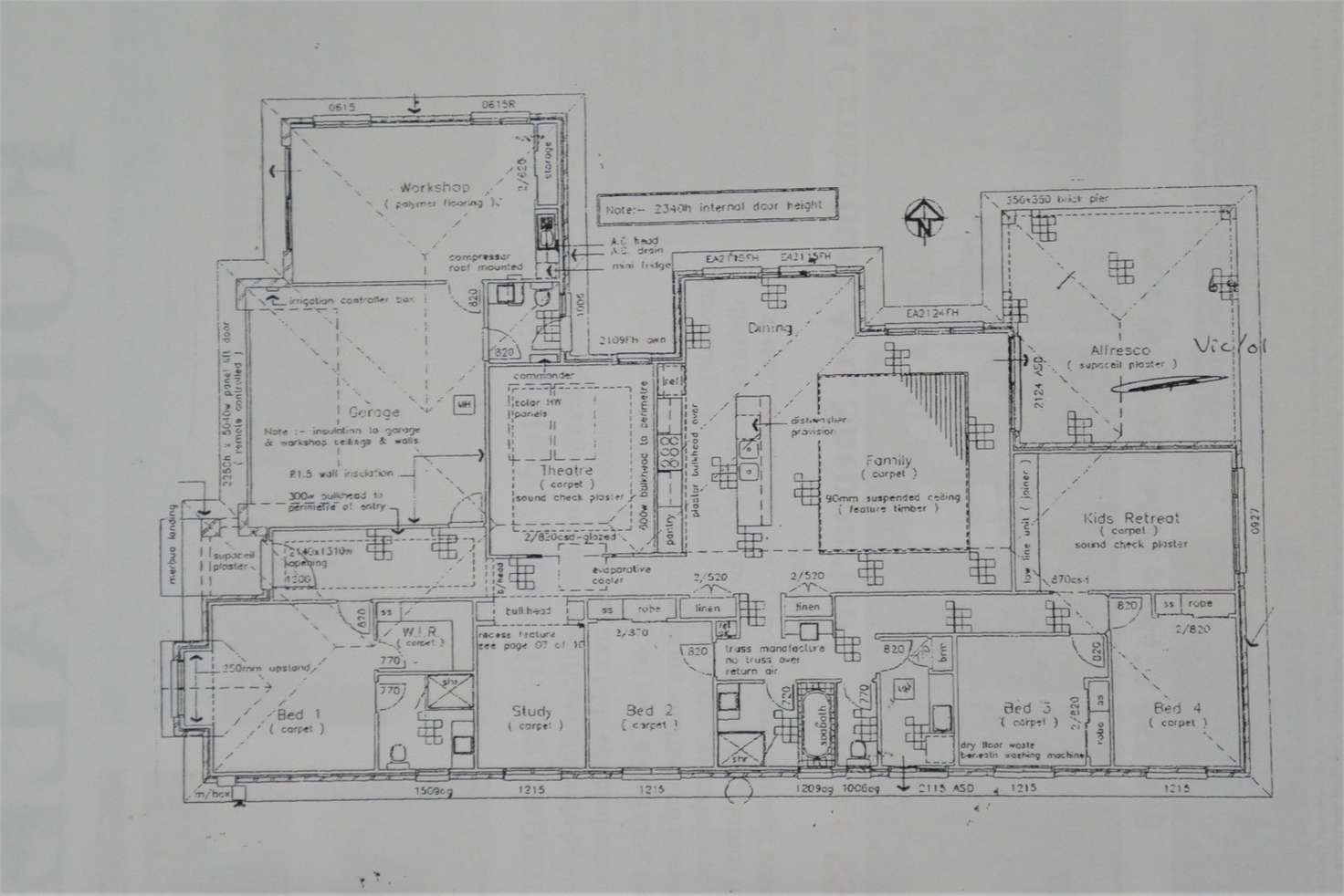 Floorplan of Homely house listing, 44 Canterbury Avenue, Shepparton VIC 3630