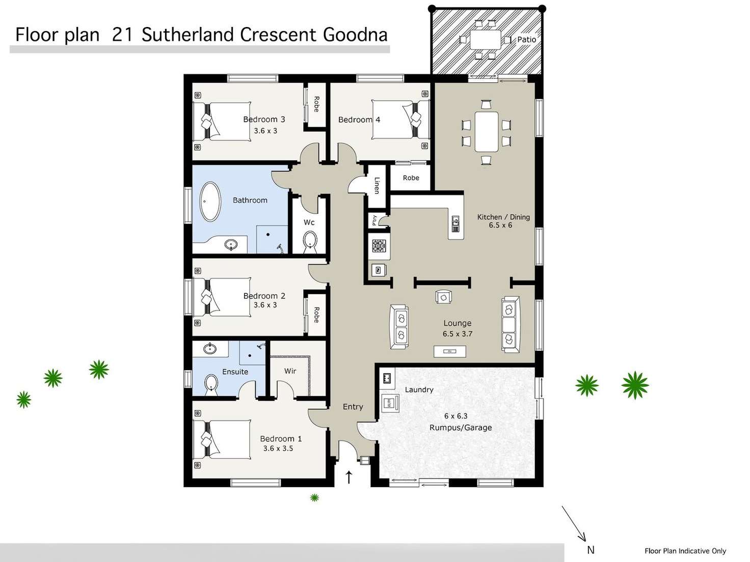 Floorplan of Homely house listing, 21 Sutherland Crescent, Goodna QLD 4300