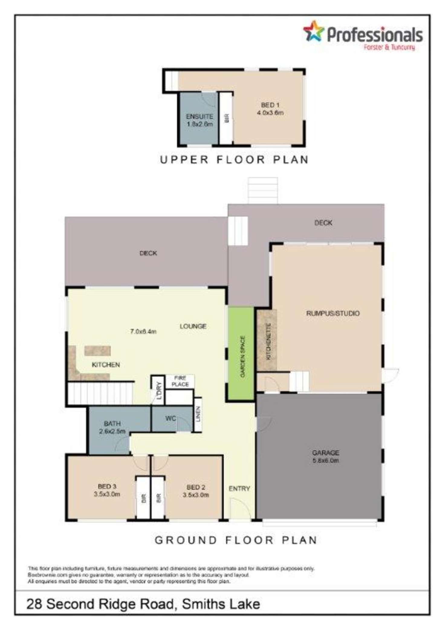 Floorplan of Homely house listing, 28 Second Ridge Road, Smiths Lake NSW 2428
