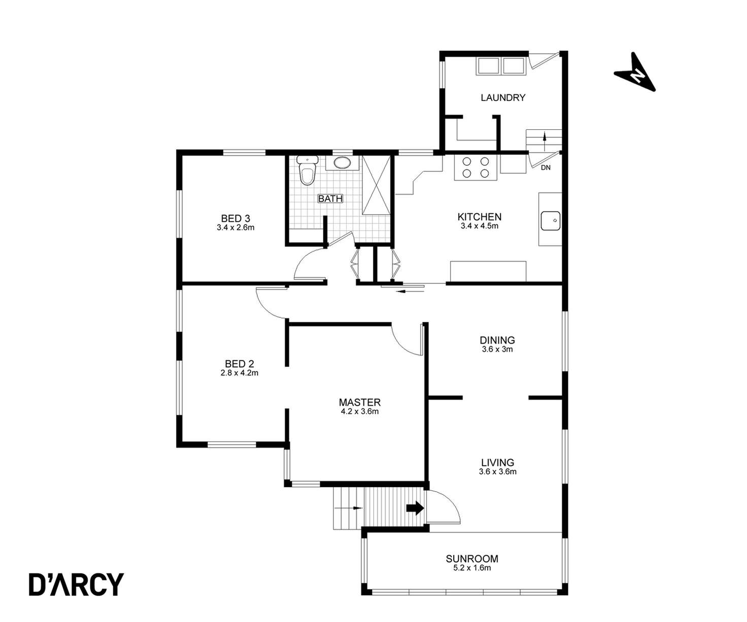 Floorplan of Homely house listing, 7 Empress Terrace, Bardon QLD 4065
