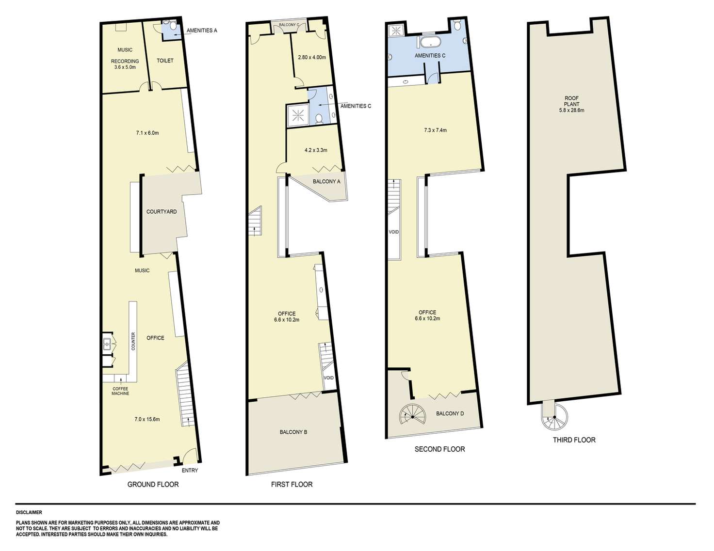 Floorplan of Homely warehouse listing, 106 Maribyrnong Street, Footscray VIC 3011