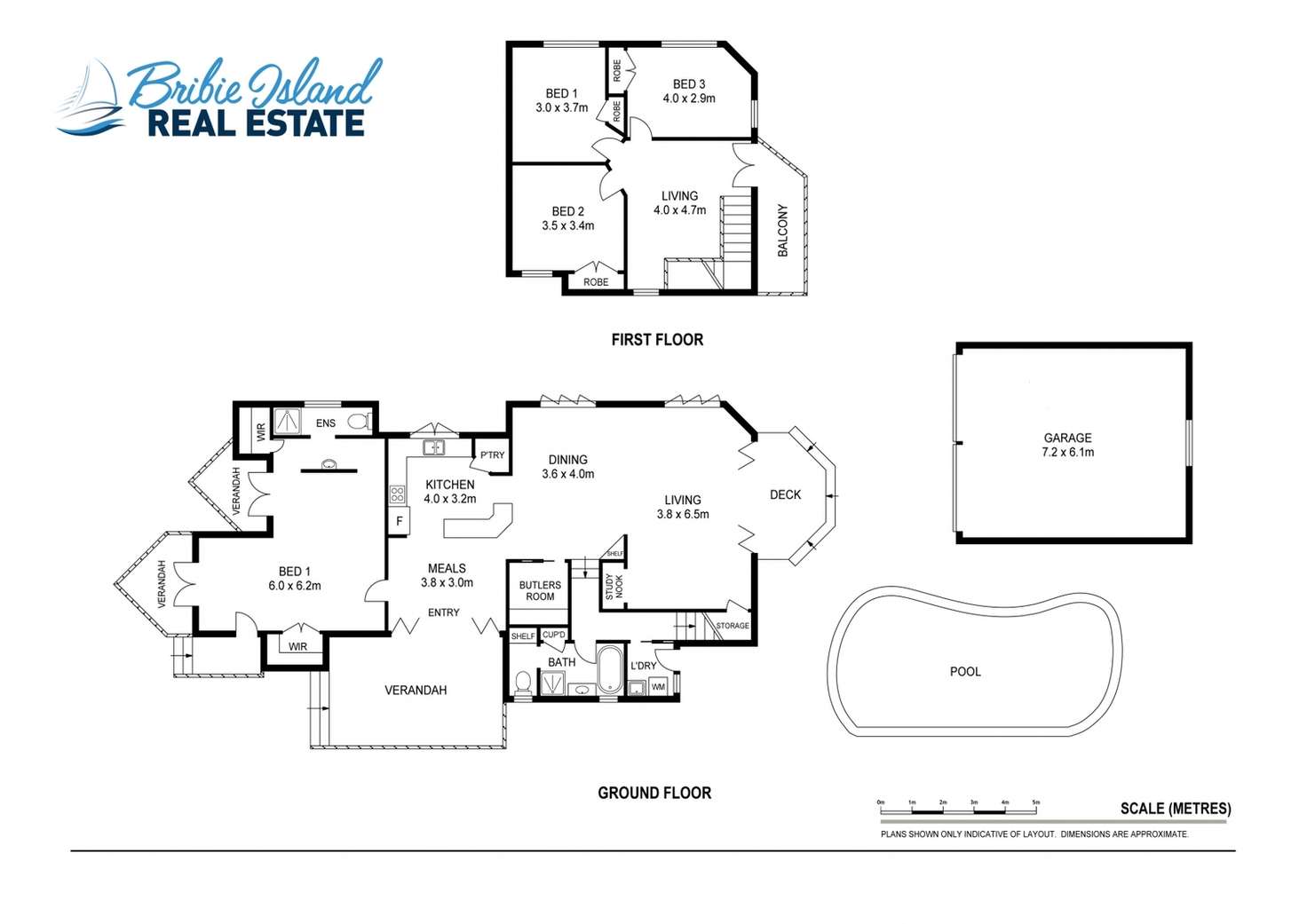 Floorplan of Homely house listing, 13 Hutchinson Street, Woorim QLD 4507