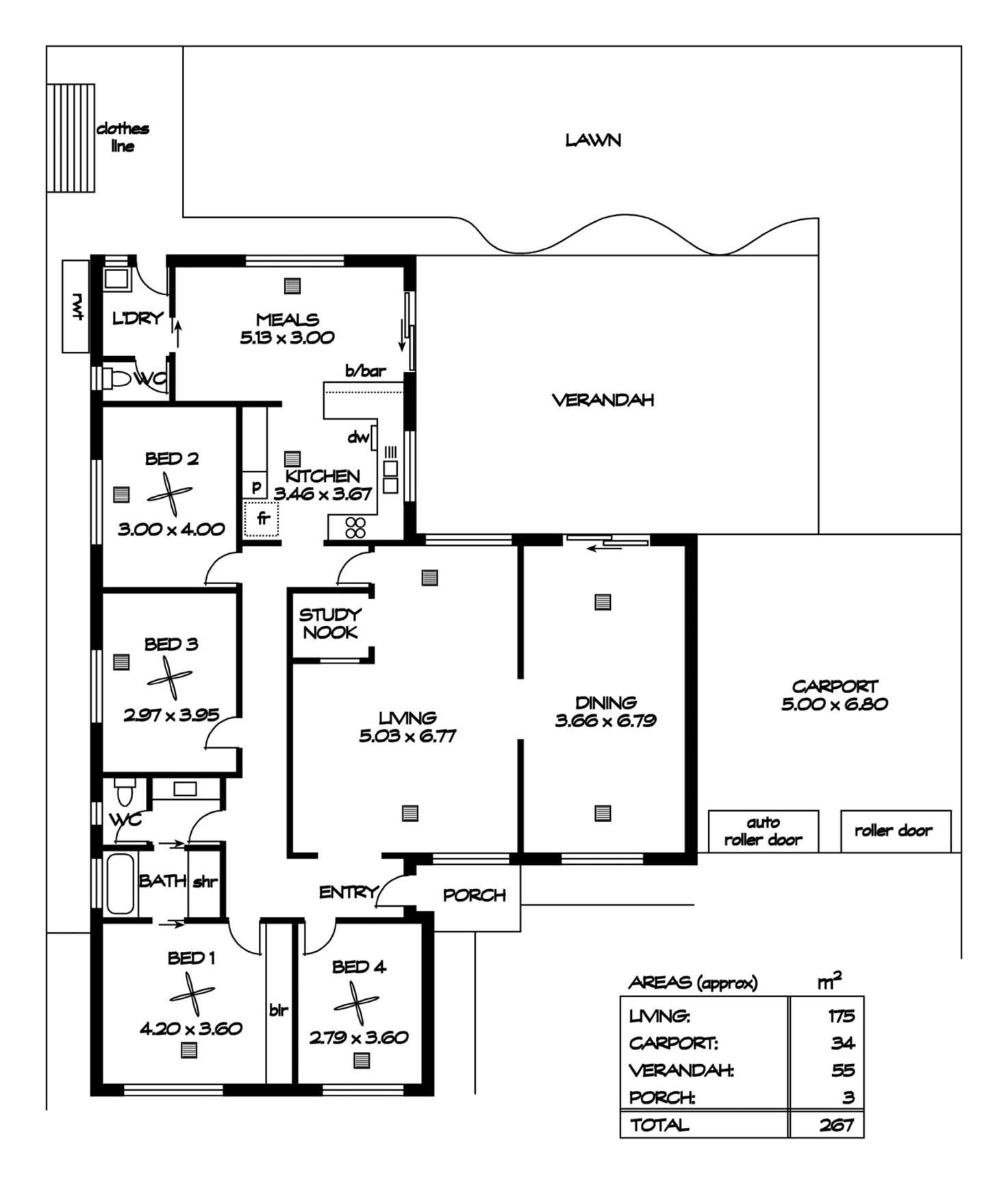 Floorplan of Homely house listing, 28 Fairbanks Drive, Paralowie SA 5108