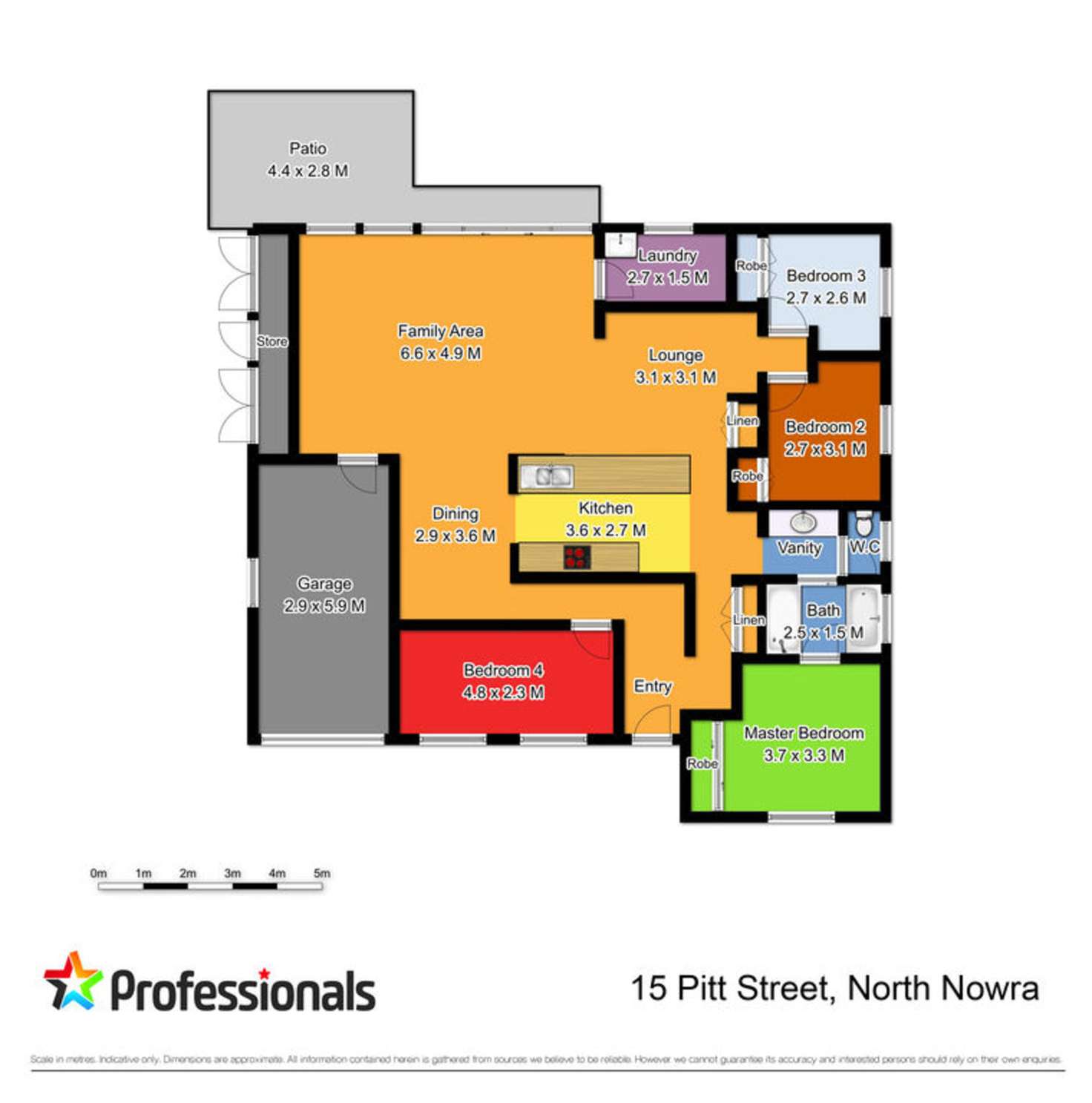 Floorplan of Homely house listing, 15 Pitt Street, North Nowra NSW 2541