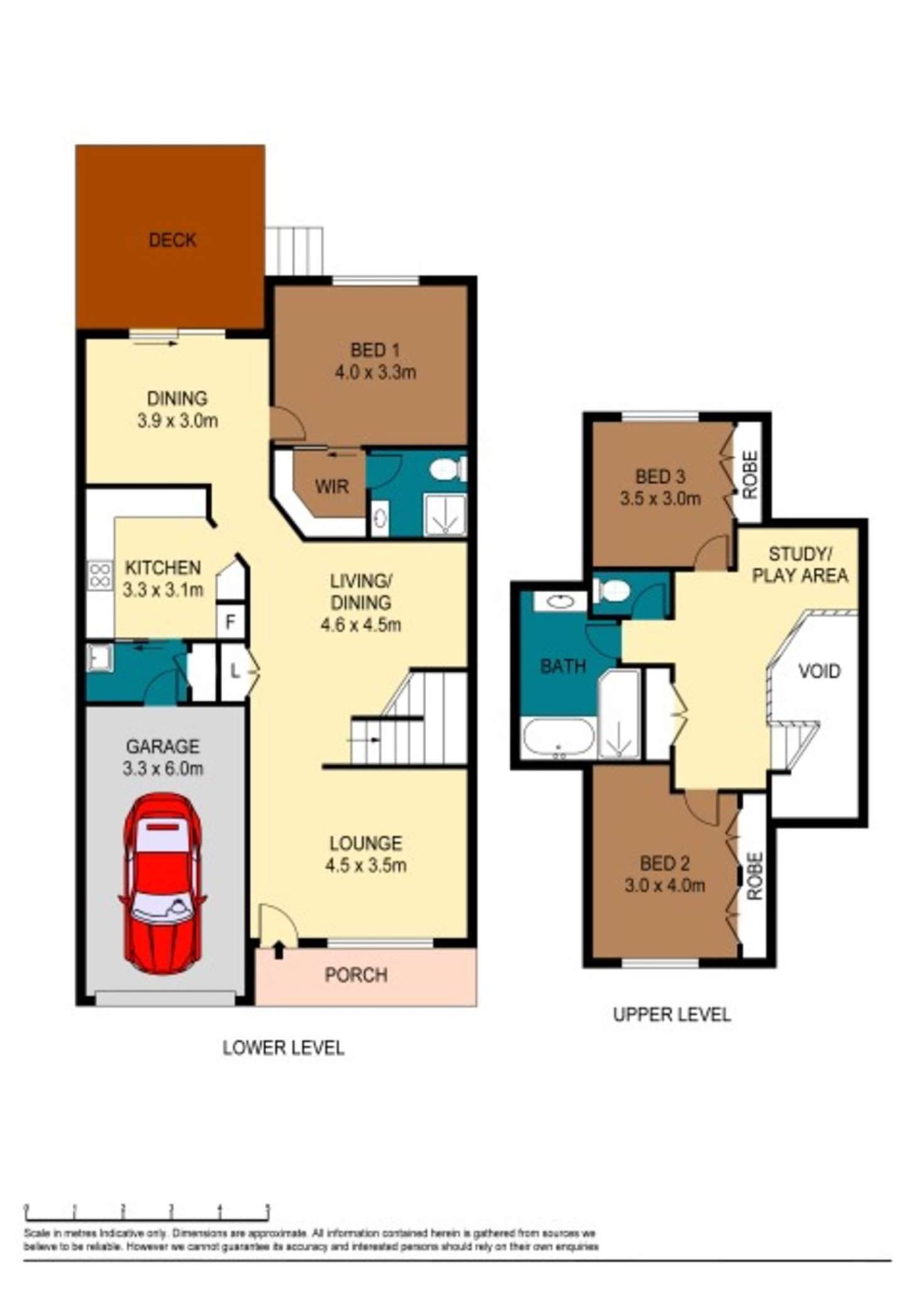 Floorplan of Homely townhouse listing, 10/257-259 Brisbane Water Drive, West Gosford NSW 2250