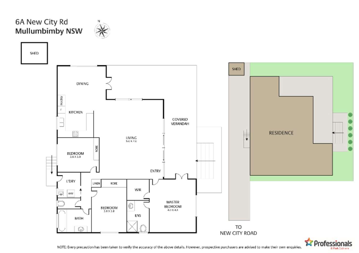Floorplan of Homely house listing, 6A New City Road, Mullumbimby NSW 2482