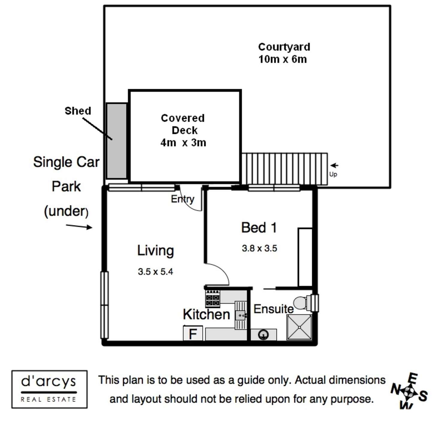 Floorplan of Homely unit listing, 4/51 Lindsay Street, Ashgrove QLD 4060