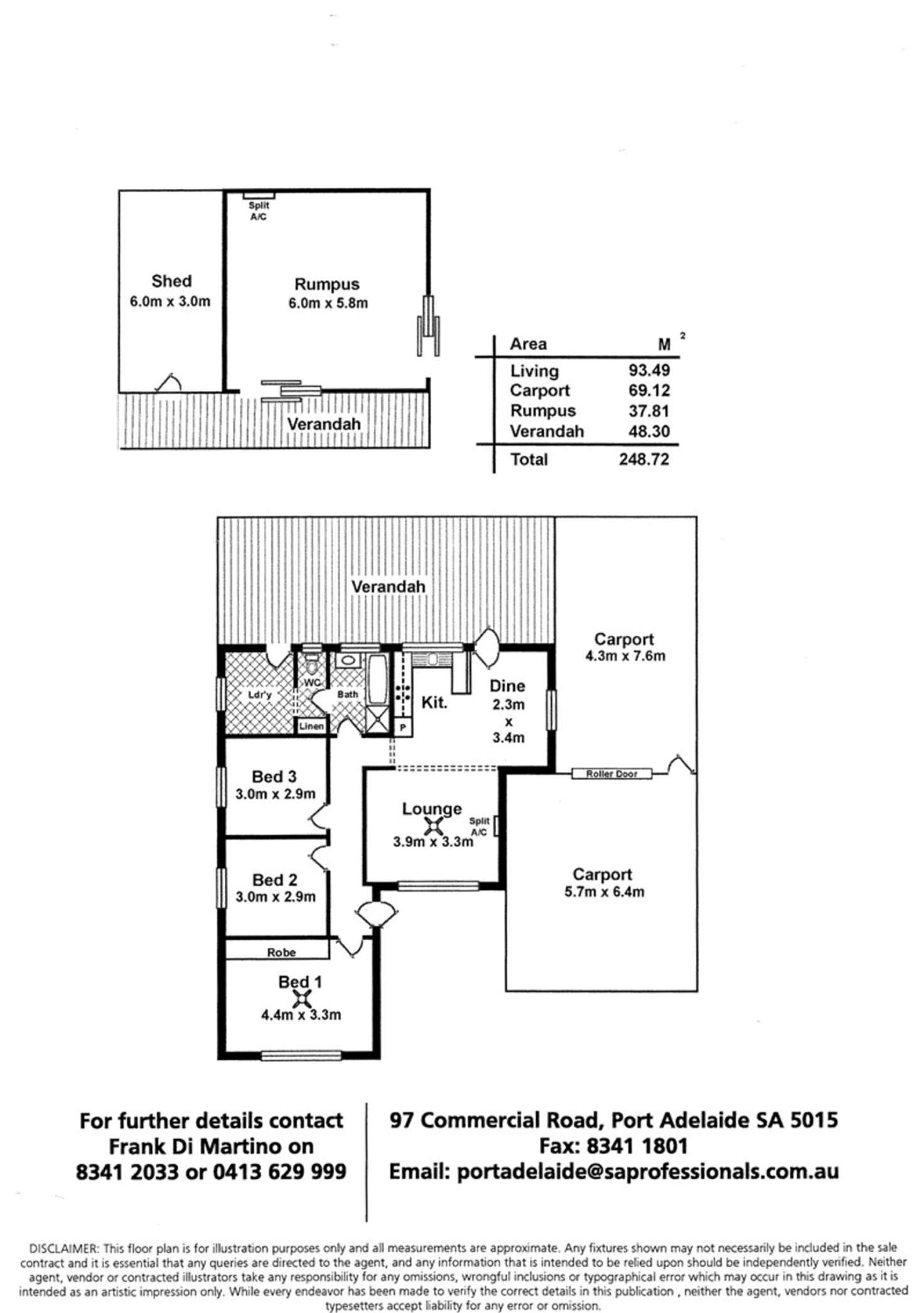 Floorplan of Homely house listing, 49 Macedonia Street, Osborne SA 5017