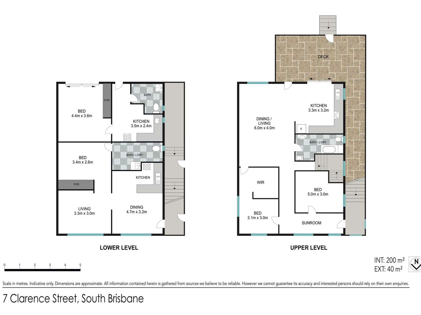 Floorplan of Homely house listing, 7 Clarence Street, South Brisbane QLD 4101