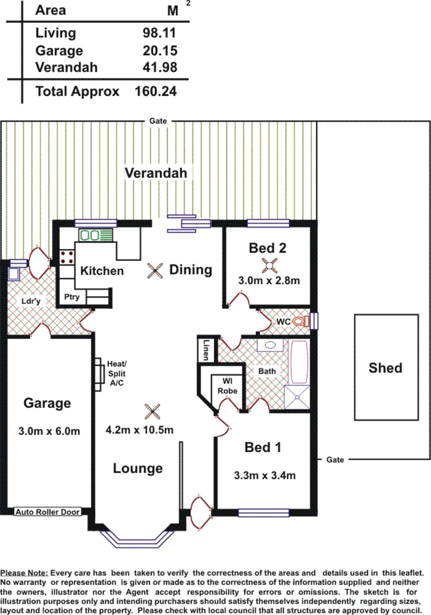 Floorplan of Homely unit listing, 5/7 Rothschild Street, Woodcroft SA 5162