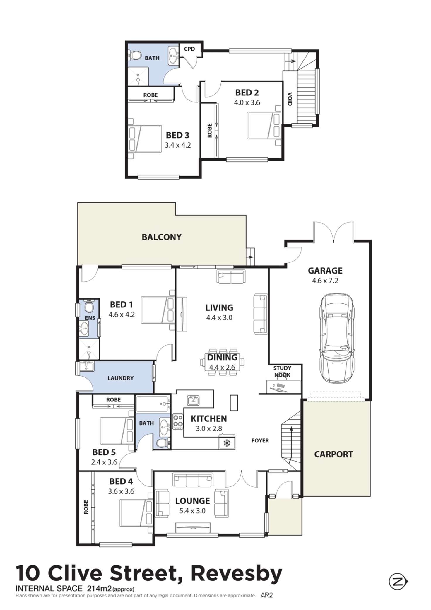 Floorplan of Homely house listing, 10 Clive Street, Revesby NSW 2212