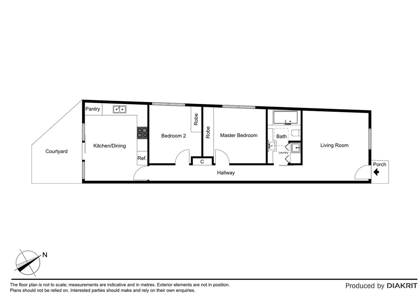Floorplan of Homely house listing, 58 Brooke Street, Albert Park VIC 3206