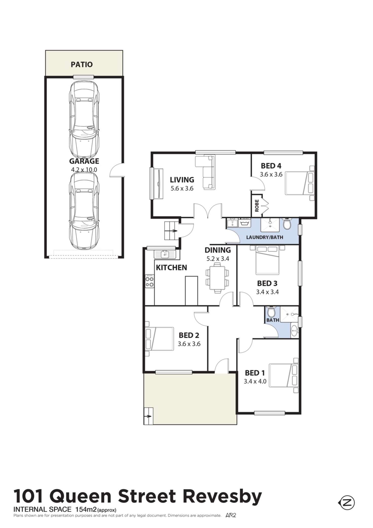 Floorplan of Homely house listing, 101 Queen Street, Revesby NSW 2212