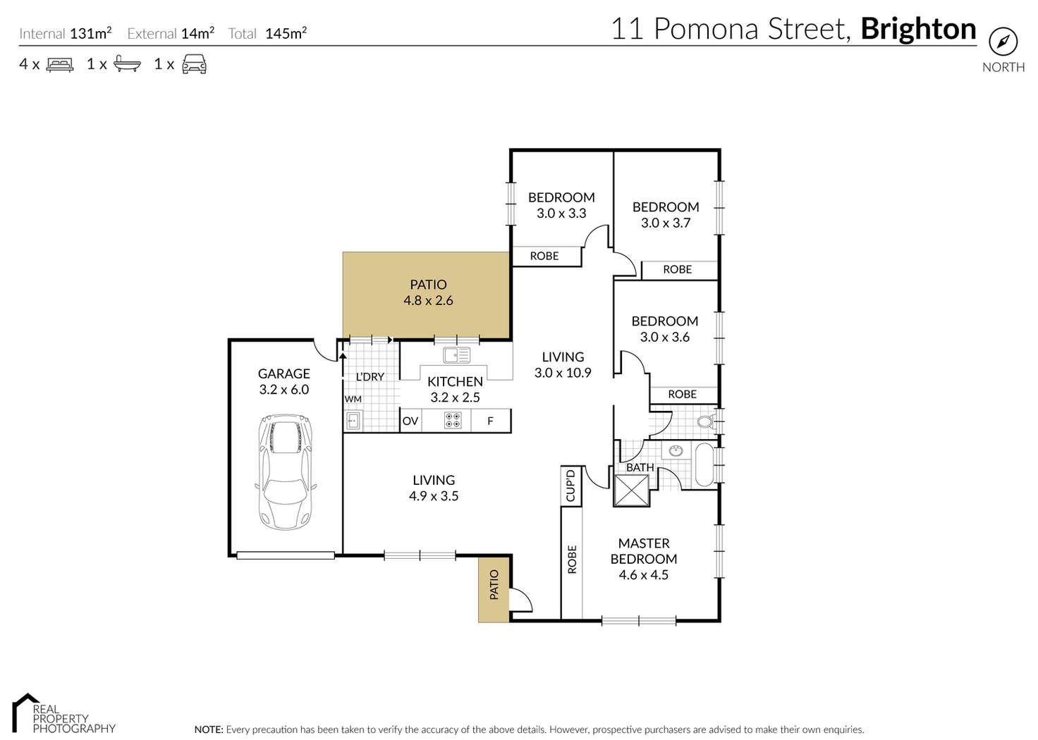 Floorplan of Homely house listing, 11 Pomona Street, Brighton QLD 4017