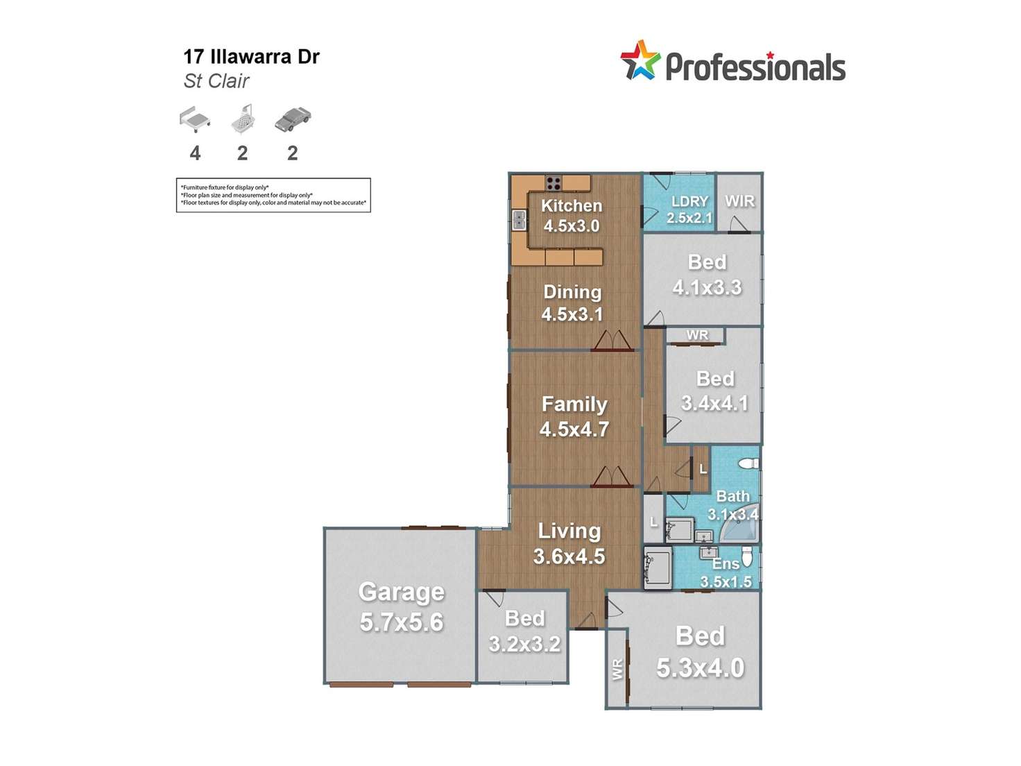 Floorplan of Homely house listing, 17 Illawarra Drive, St Clair NSW 2759