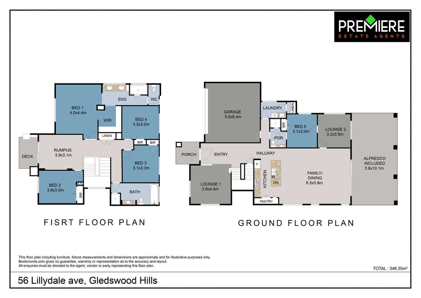 Floorplan of Homely house listing, 56 Lillydale Avenue, Gledswood Hills NSW 2557