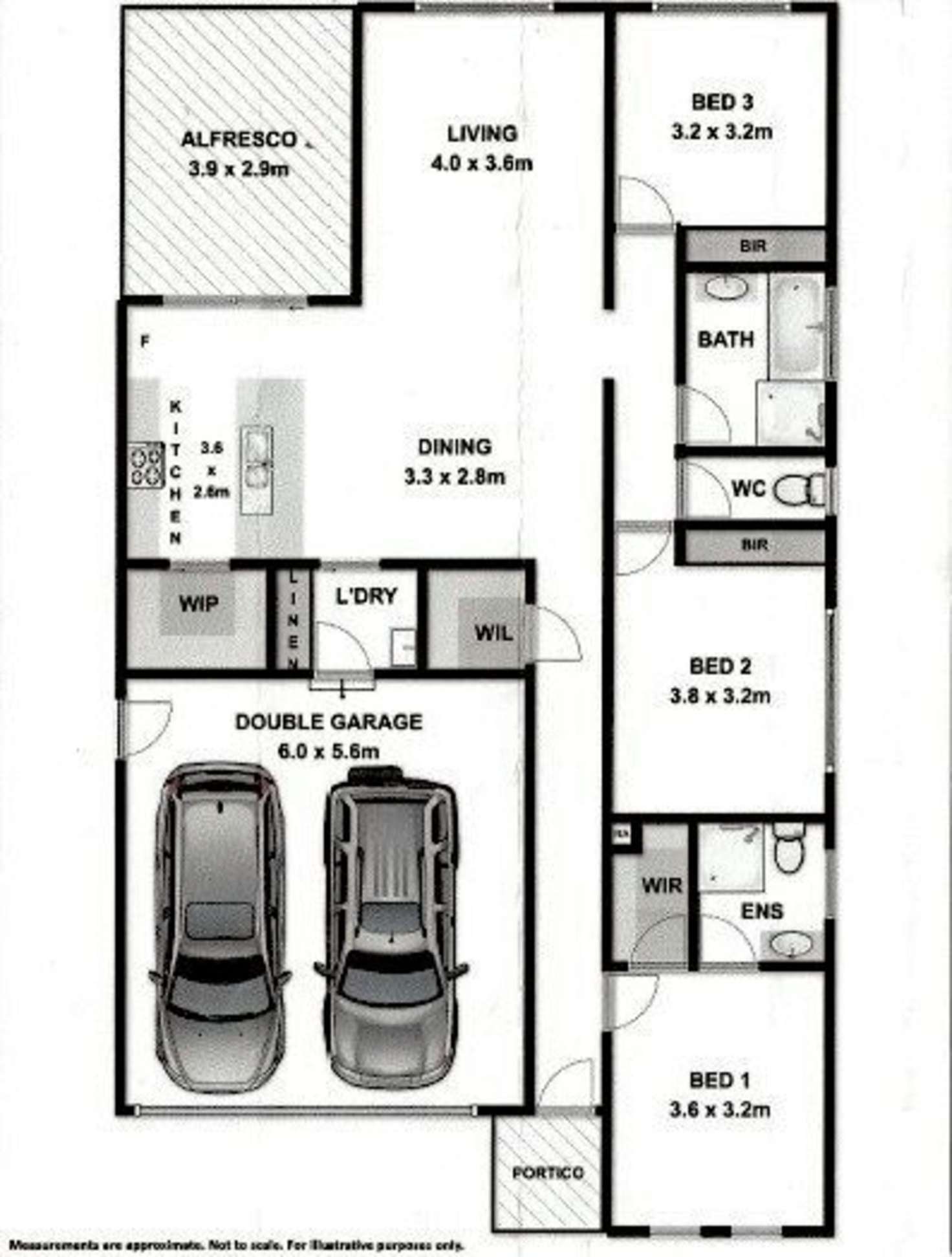 Floorplan of Homely house listing, 11 Sadlier Street, Wodonga VIC 3690