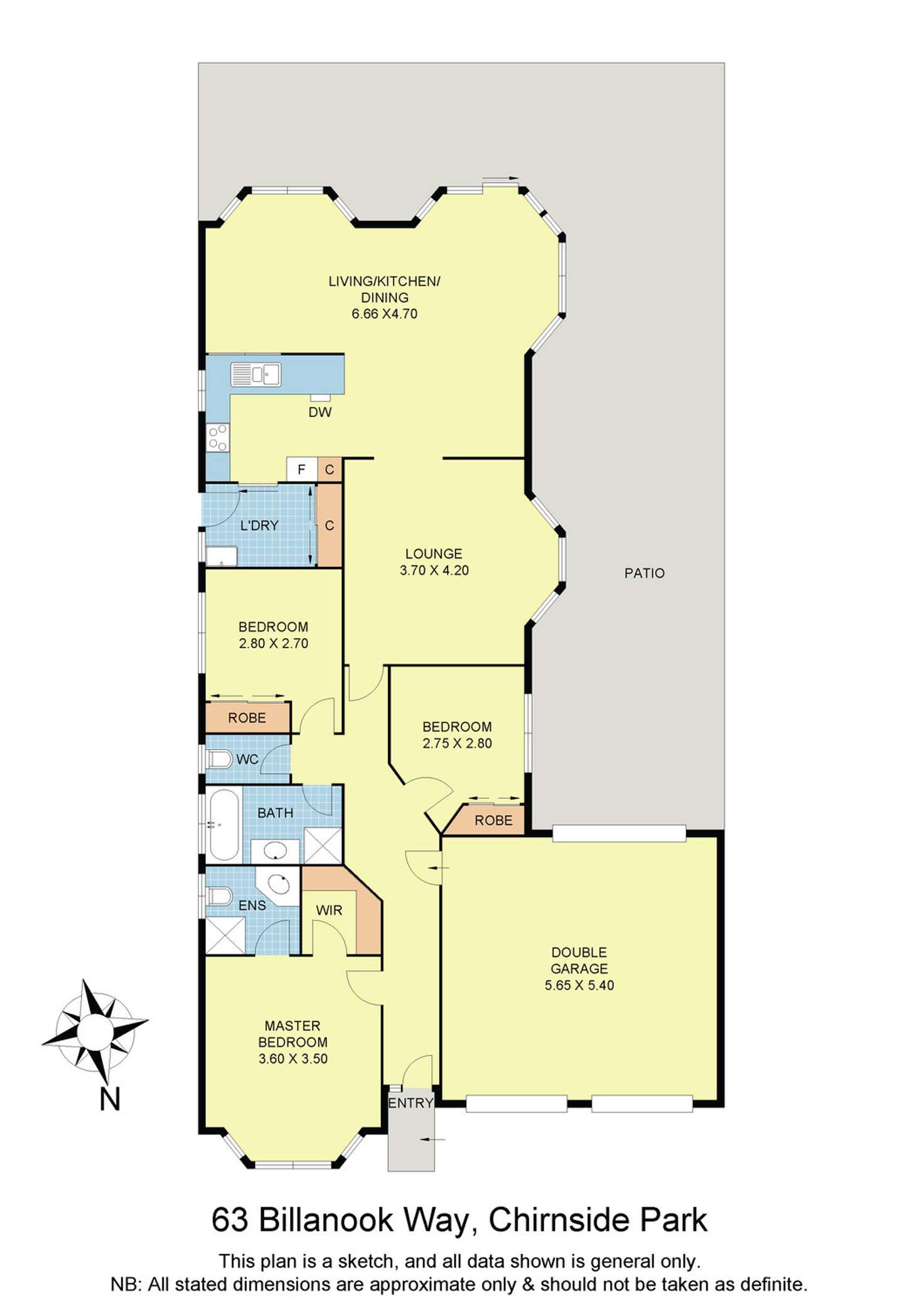 Floorplan of Homely house listing, 63 Billanook Way, Chirnside Park VIC 3116