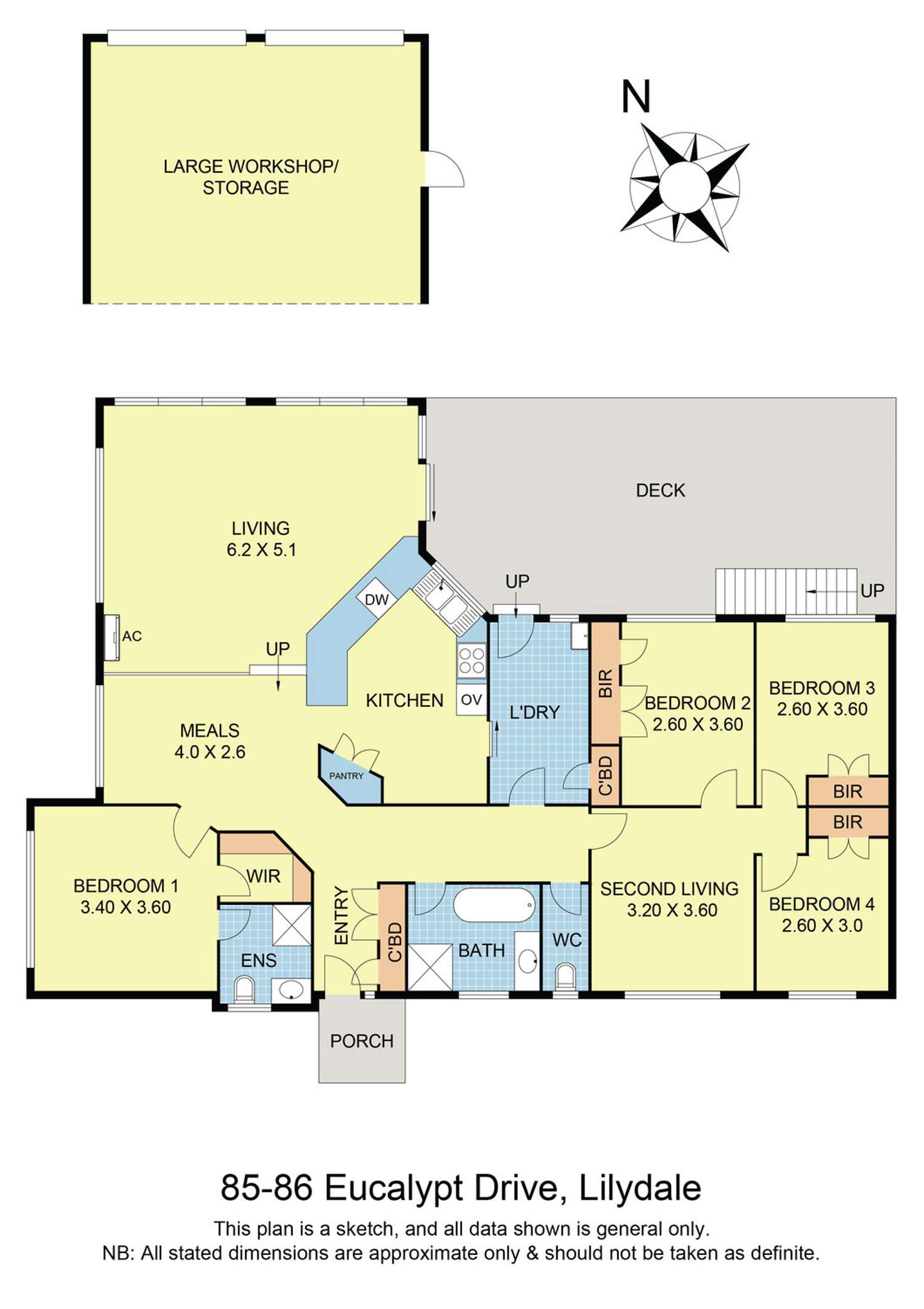 Floorplan of Homely house listing, 85-86 Eucalypt Drive, Lilydale VIC 3140
