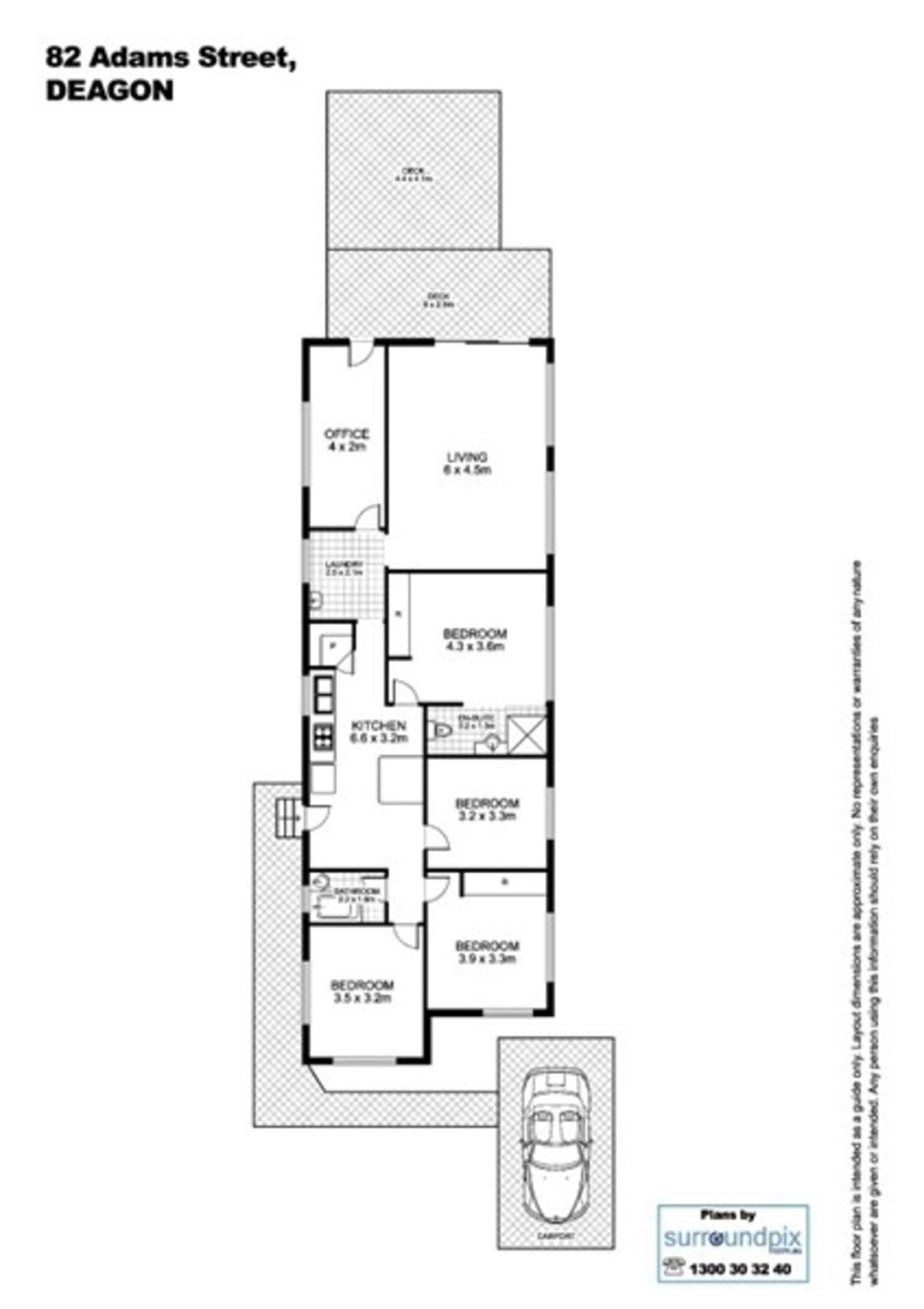 Floorplan of Homely house listing, 82 Adams Street, Deagon QLD 4017