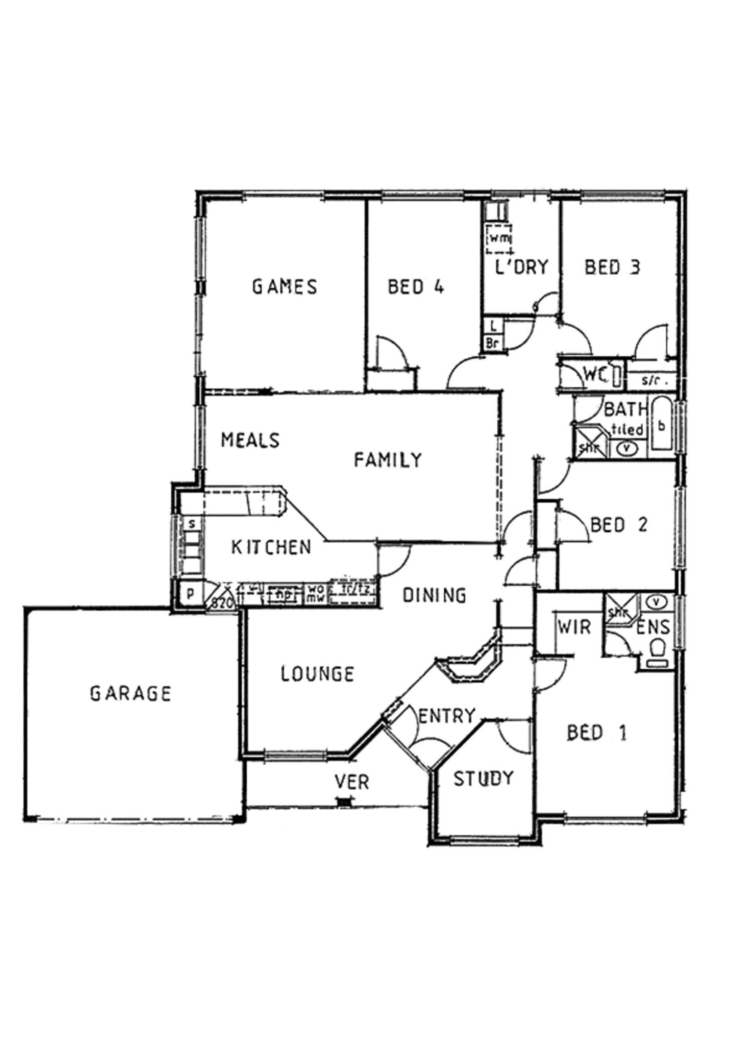 Floorplan of Homely house listing, 92 Lydon Boulevard, Atwell WA 6164