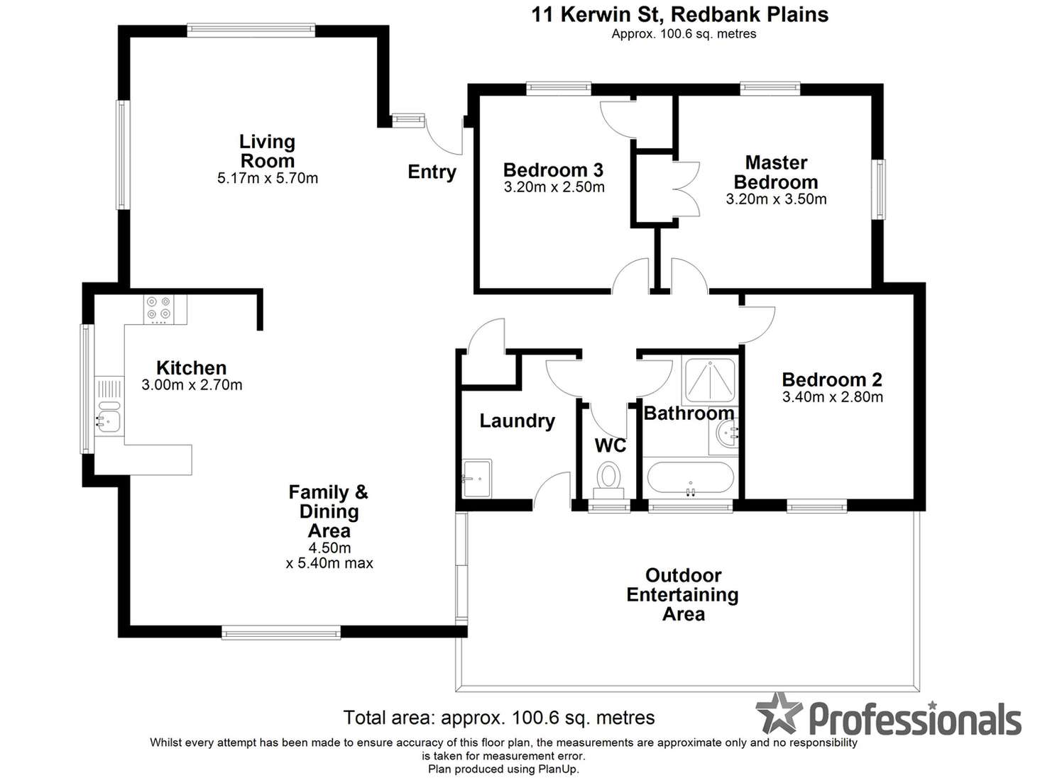 Floorplan of Homely house listing, 11 Kerwin Street, Redbank Plains QLD 4301