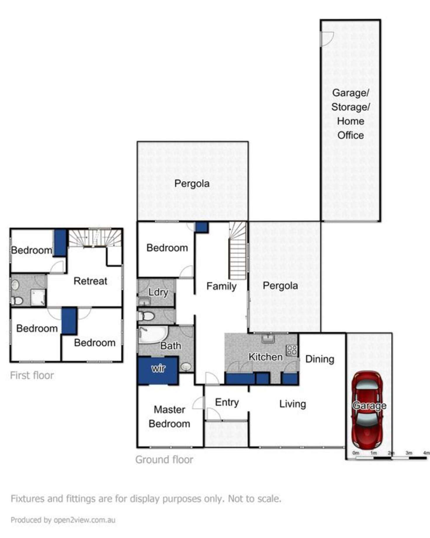 Floorplan of Homely house listing, 96 Farnham Road, Bayswater VIC 3153