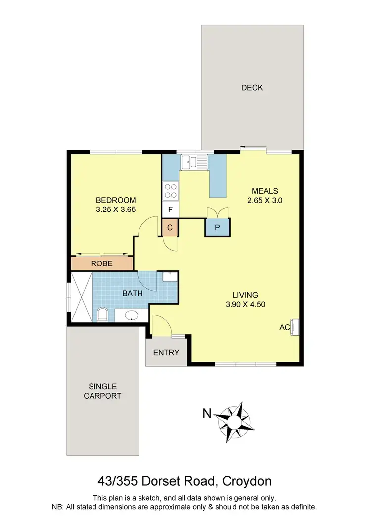 Floorplan of Homely unit listing, Address available on request