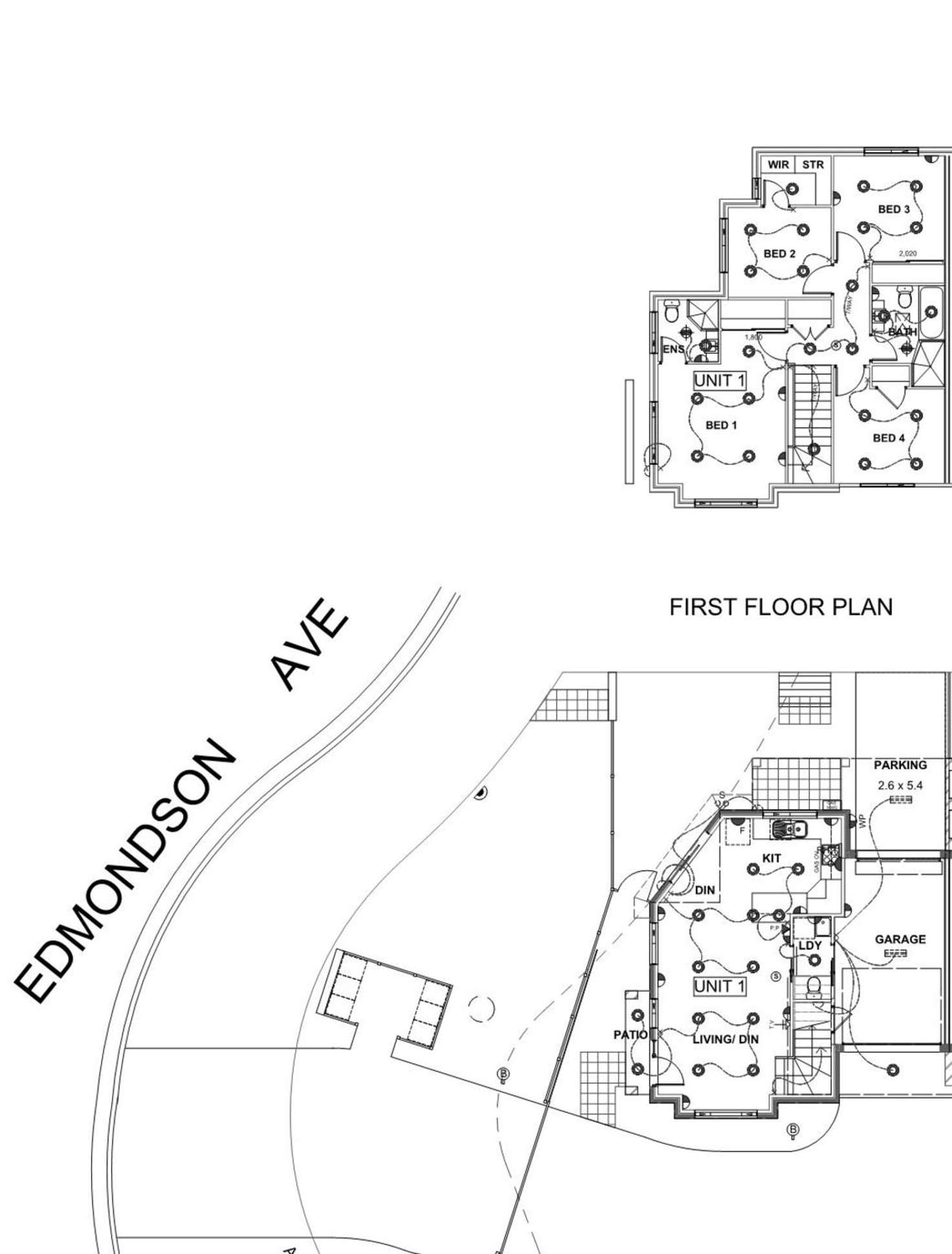 Floorplan of Homely townhouse listing, 1/3 Edmondson Avenue, St Marys NSW 2760