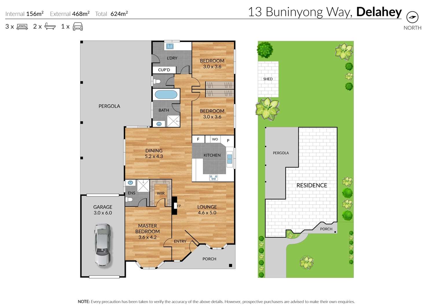 Floorplan of Homely house listing, 13 Buninyong Way, Delahey VIC 3037