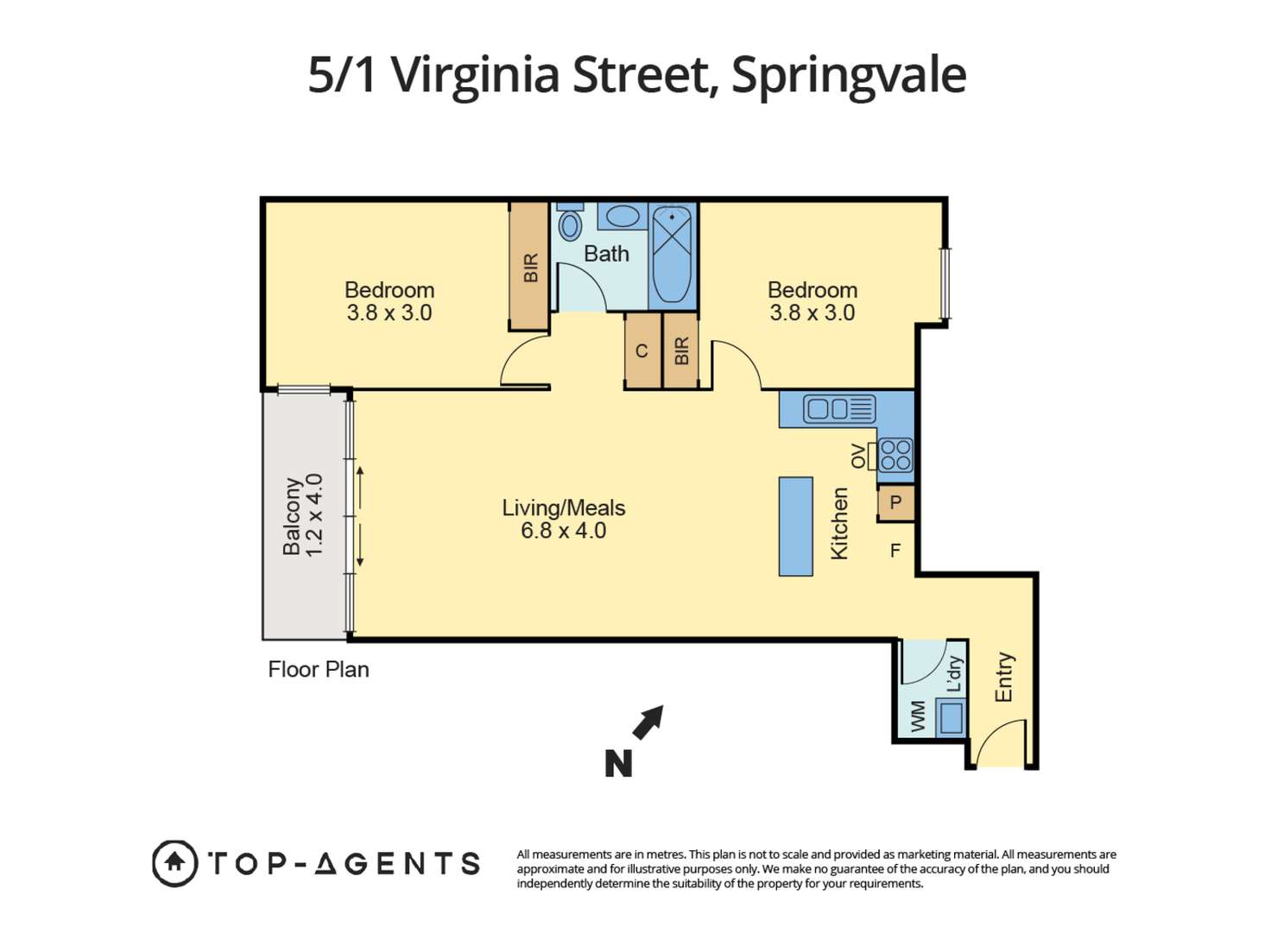 Floorplan of Homely apartment listing, Address available on request