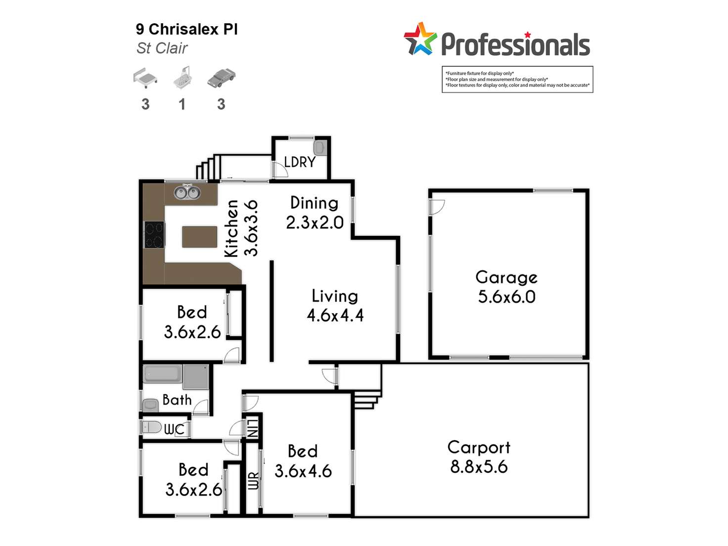 Floorplan of Homely house listing, 9 Chrisalex Place, St Clair NSW 2759