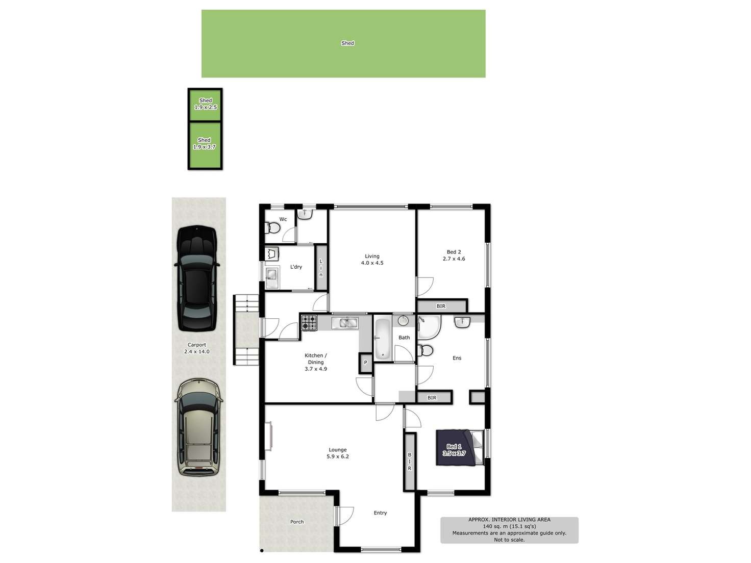 Floorplan of Homely house listing, 54 Watson Street, Wodonga VIC 3690