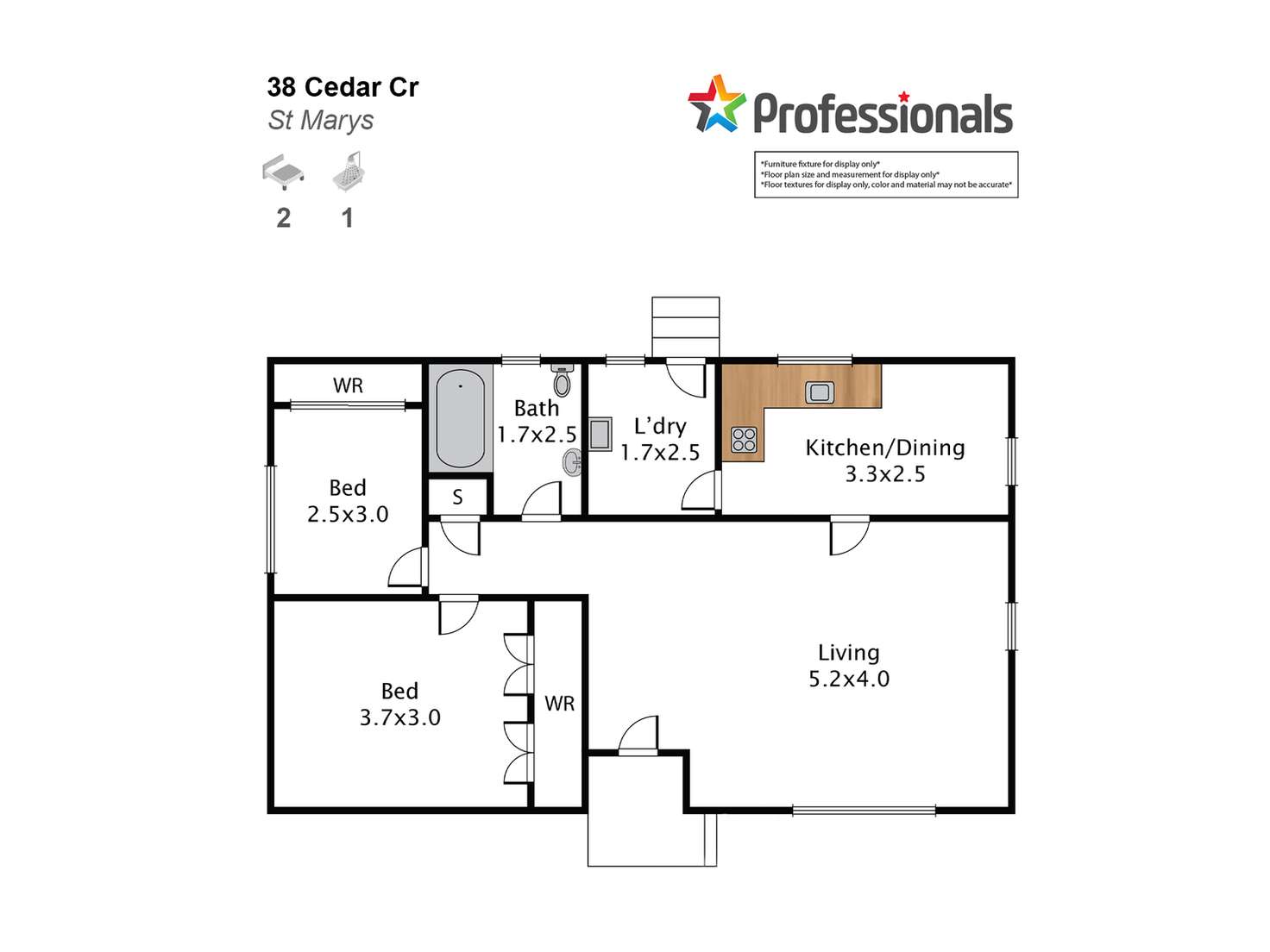 Floorplan of Homely house listing, 38 Cedar Crescent, North St Marys NSW 2760