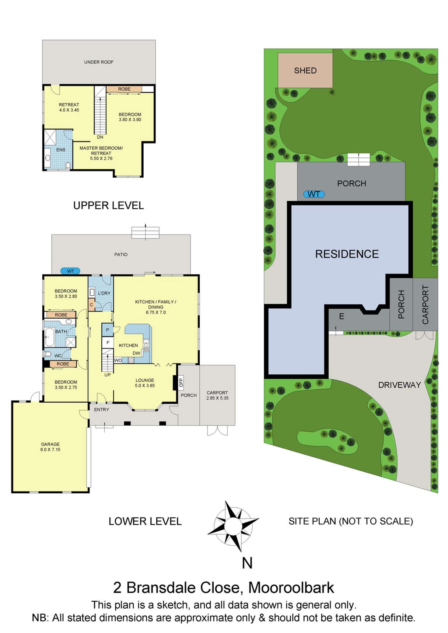 Floorplan of Homely house listing, 2 Bransdale Close, Mooroolbark VIC 3138