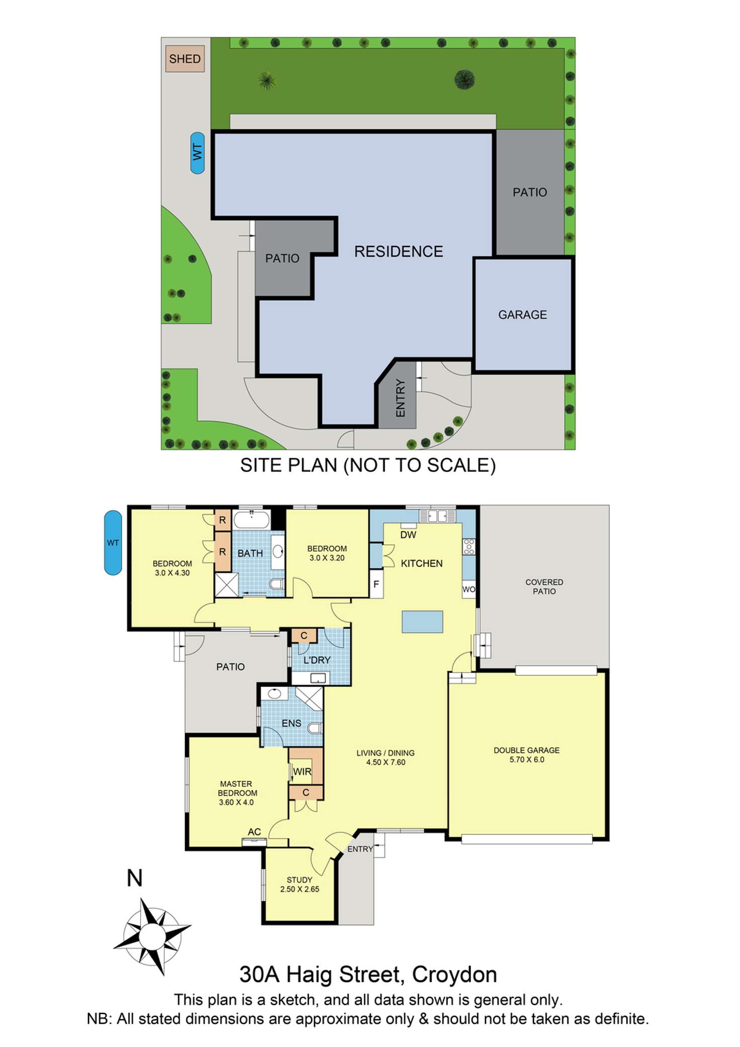 Floorplan of Homely house listing, 30A Haig Street, Croydon VIC 3136