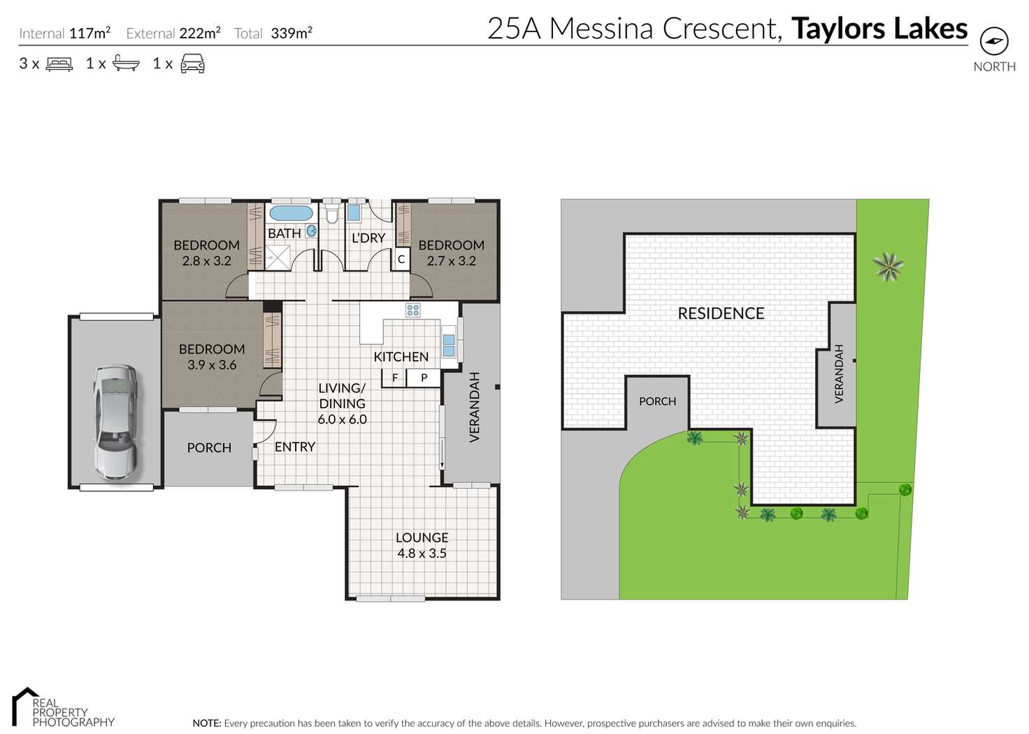 Floorplan of Homely house listing, 25A Messina Crescent, Taylors Lakes VIC 3038