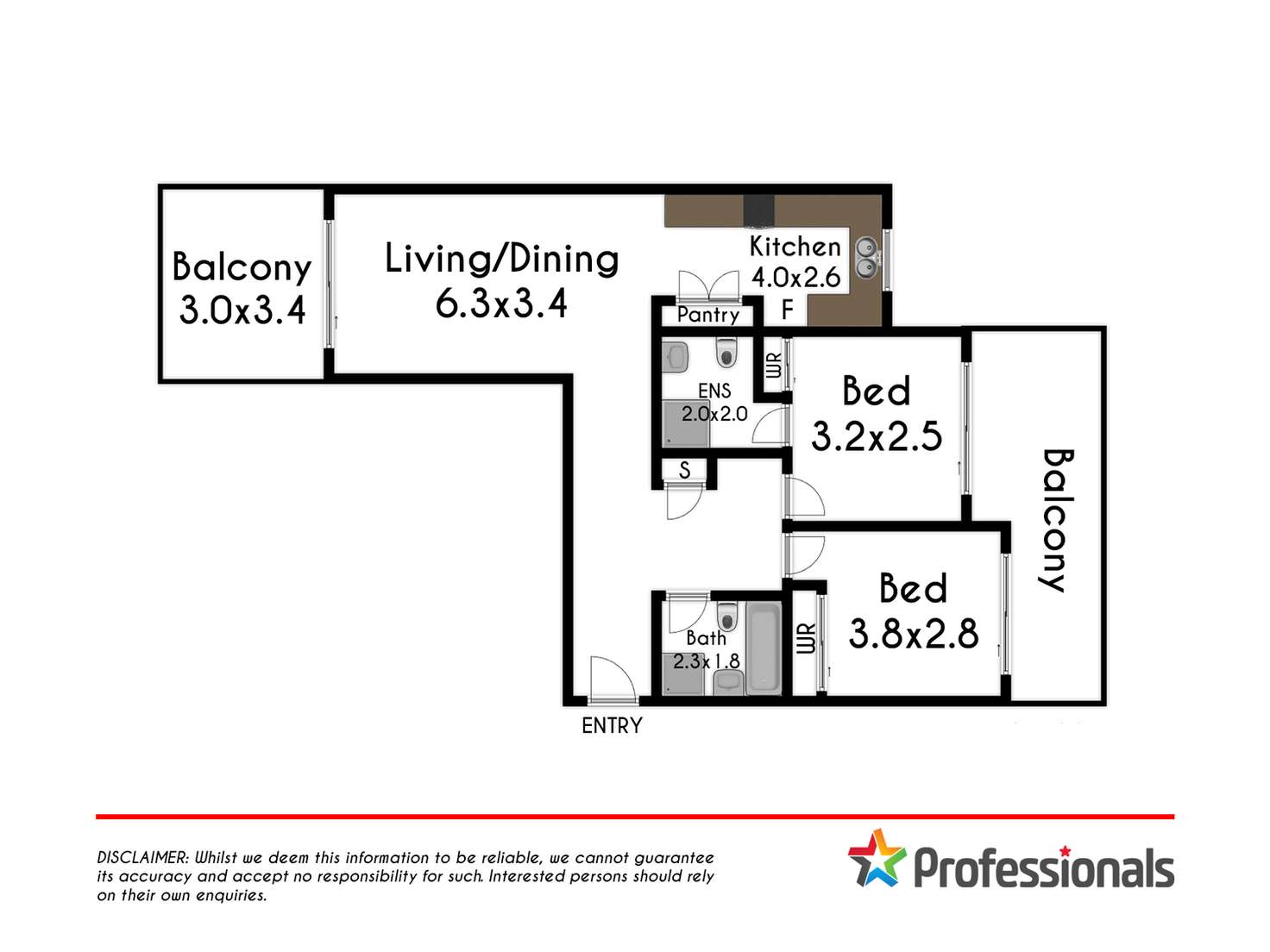 Floorplan of Homely unit listing, 25/1-5 Durham Street, Mount Druitt NSW 2770
