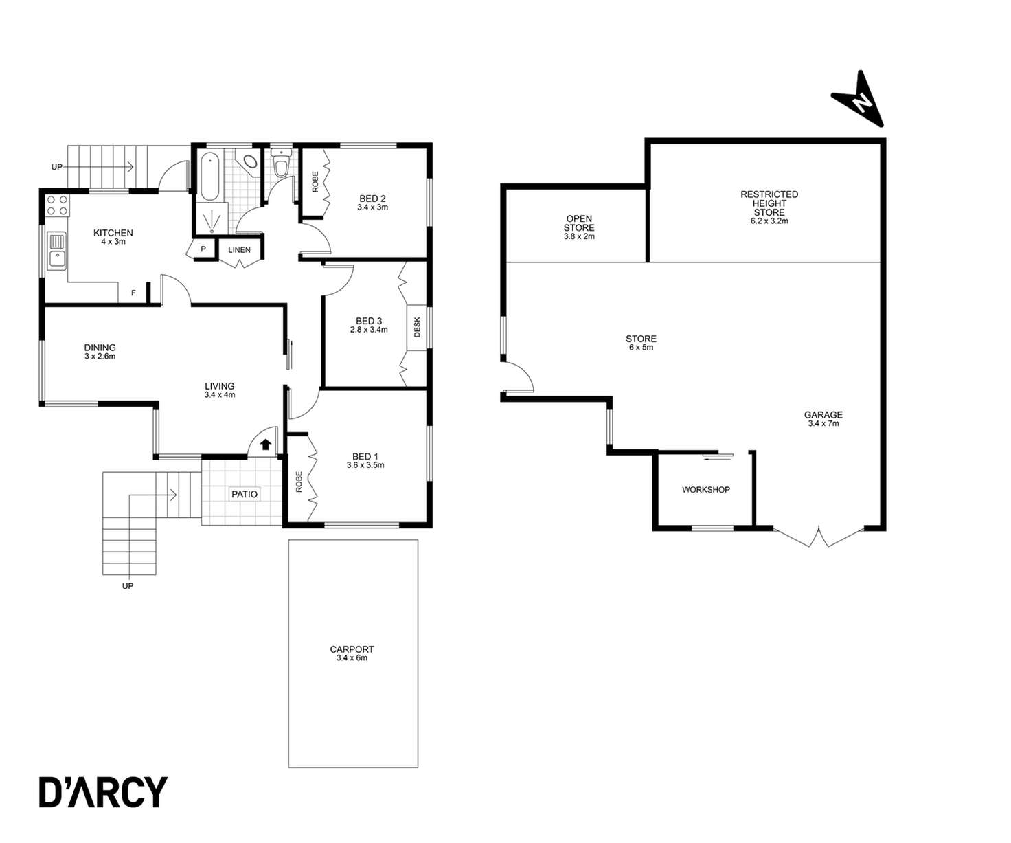 Floorplan of Homely house listing, 30 Arinya Road, Ashgrove QLD 4060