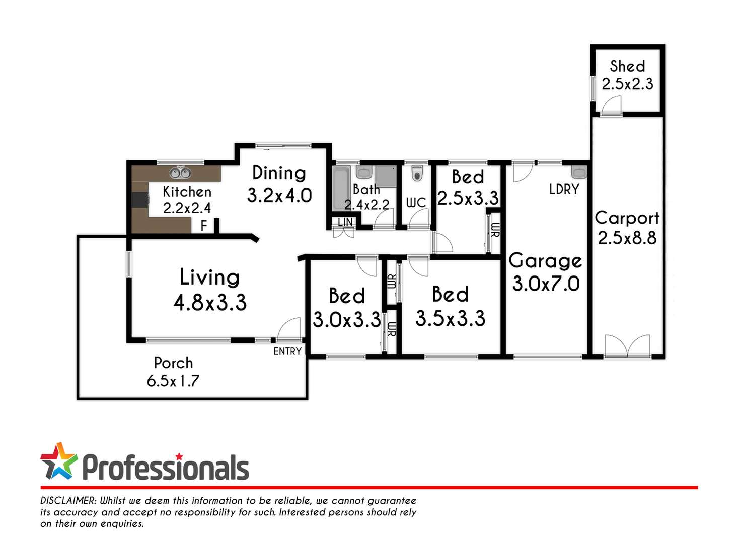 Floorplan of Homely house listing, 39 Aquarius Crescent, Erskine Park NSW 2759