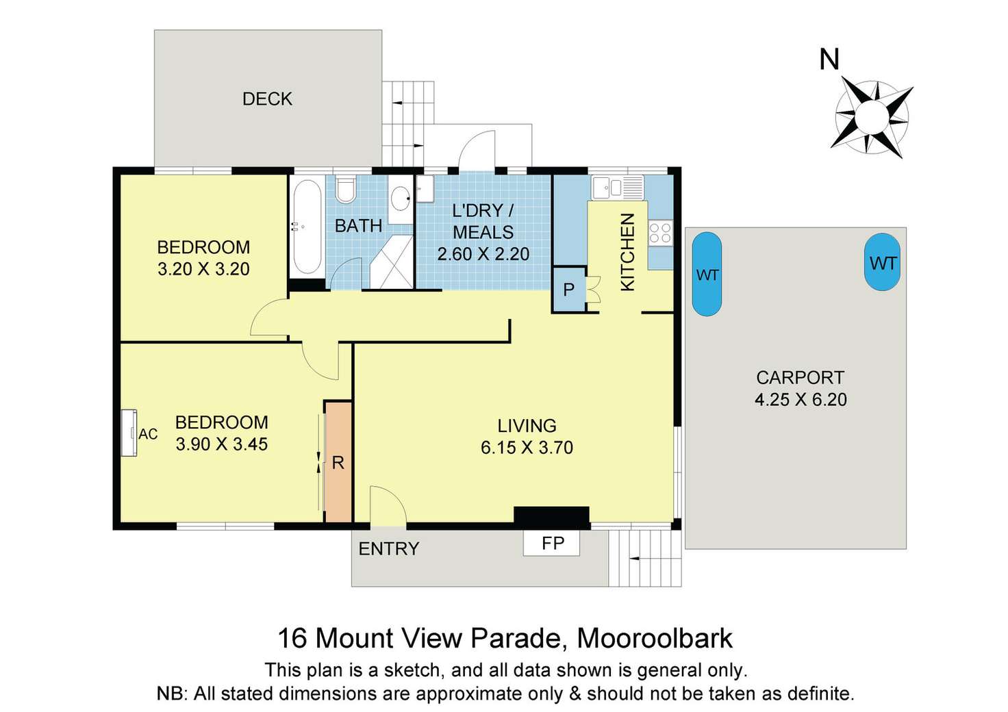 Floorplan of Homely house listing, 16 Mount View Parade, Mooroolbark VIC 3138